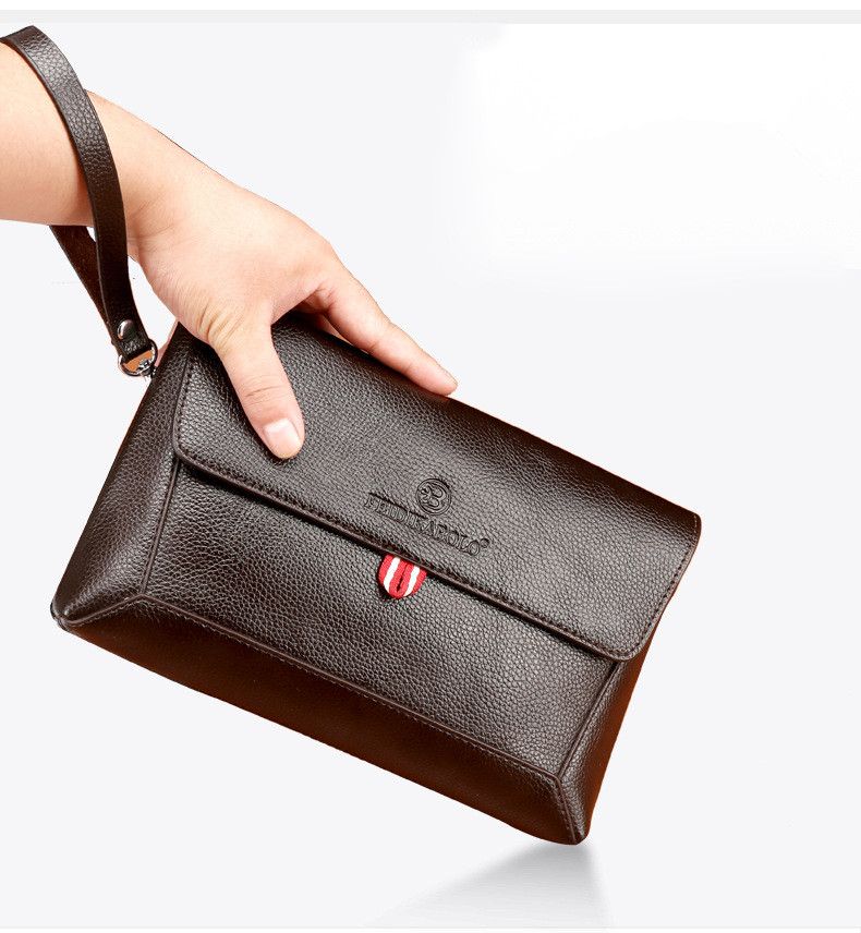 man hand purse