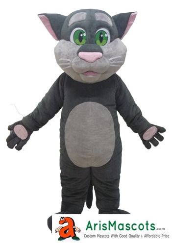 Compre Tamaño Adulto Talking Tom Traje De La Mascota De Disfraces Trajes De La Mascota De Dibujos Animados Para Niños Fiesta De Cumpleaños Deguisement Mascotte Mascotas Personalizadas Arismascots A 170,37 € Del