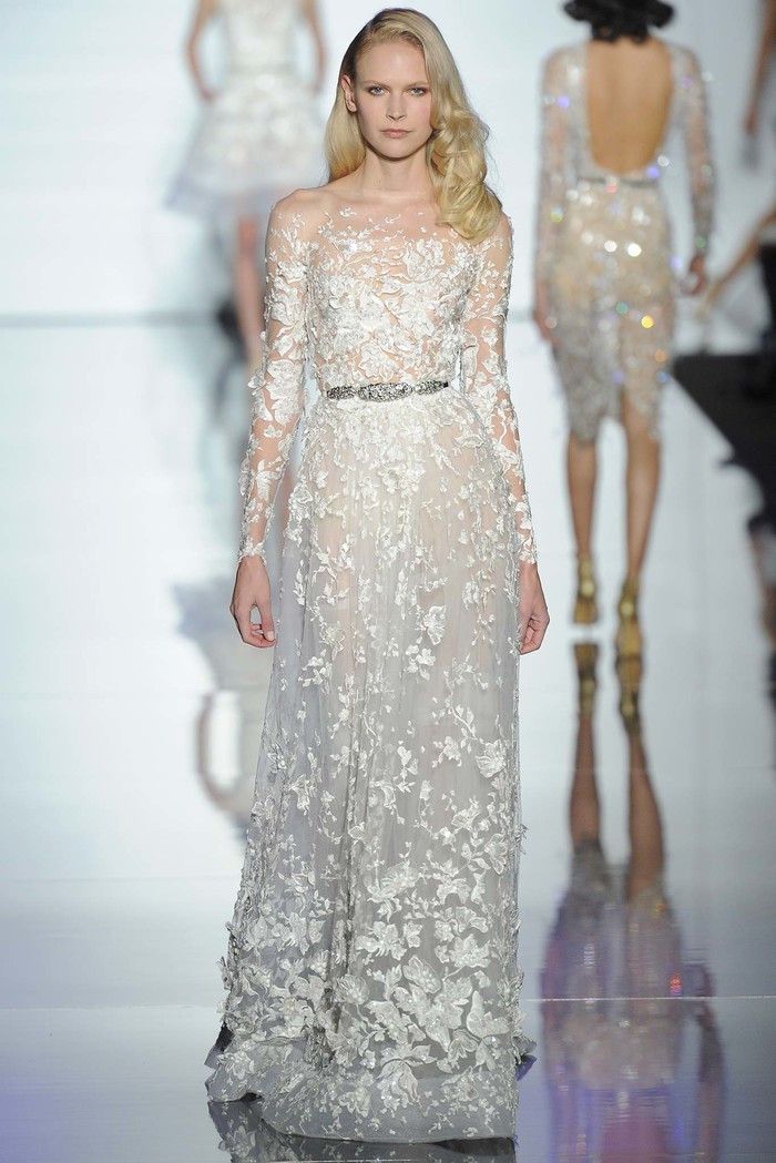 Elie Saab Sheath Formal Evening Dresses 