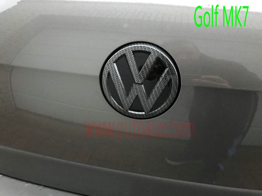 Golf Mk6 Mk7 Black Carbon Fiber Effect Badge Emblem Scirocco Car Sticker Logo Golf Gti Fit Vw Front Rear Cars Logos Cars With A T Emblem From Everylink 17 38 Dhgate Com