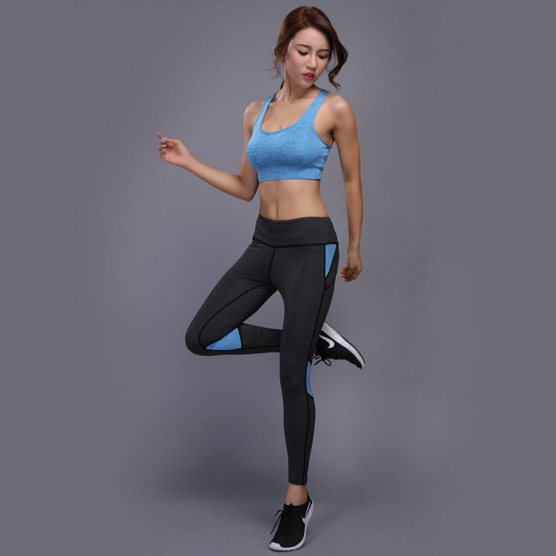 yoga pants and sports bra set