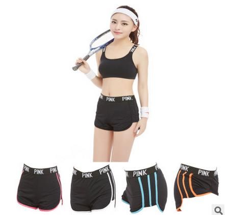 2020 Women Pink Shorts Secret Vs Mini Shorts Quick Dry Running
