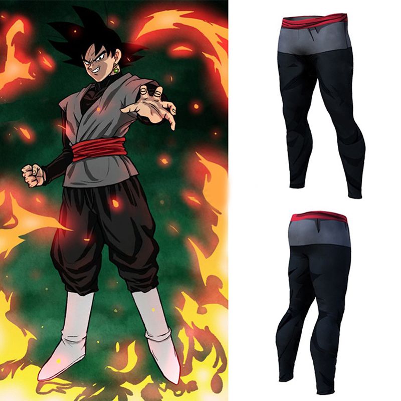 Dragon Ball Pants Compression Trousers Fitness Dry Pant Tight 3D Dragon Ball Z Anime Men