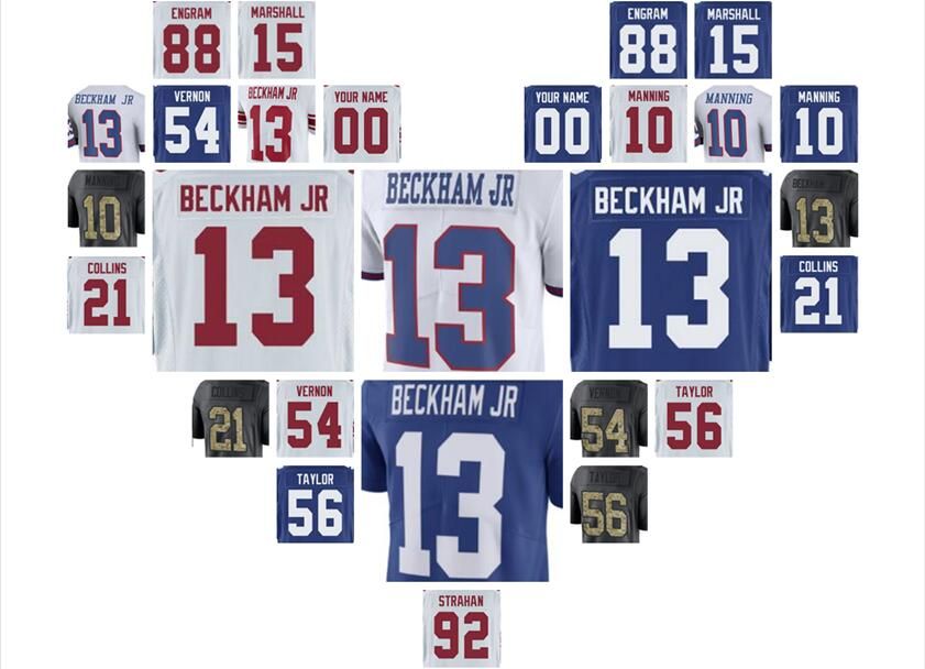 ny giants custom throwback jersey