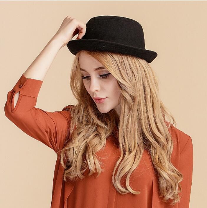 felt bowler hat