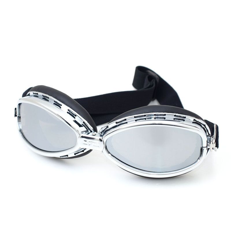 2017 MJMOTO Glass Motorcycle Helmet Goggles Windproof Motorbike Open