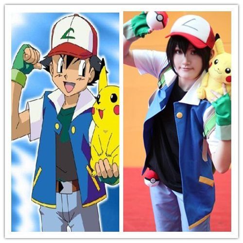 Acquistare Hot! Anime Ash Ketchum Trainer Costume Halloween Cosplay Unisen  Shirt Jacket + Guanti + Cappello Originale Blu Genuino Economico | Consegna  Veloce E Qualità | It.Dhgate