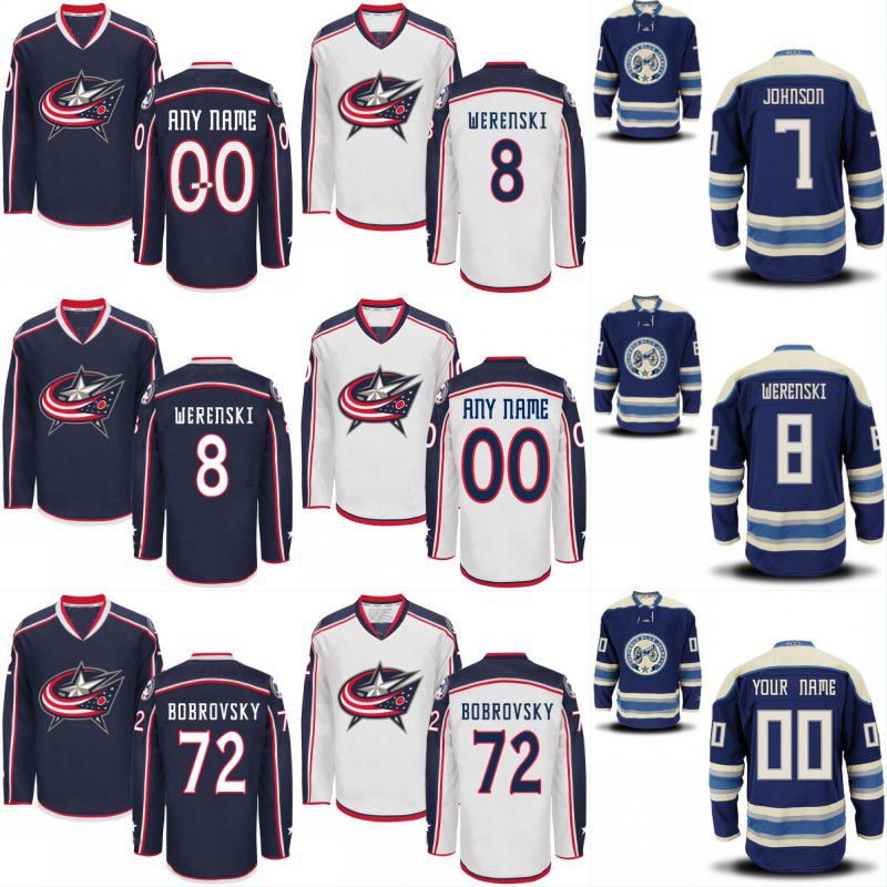 columbus blue jackets custom jersey