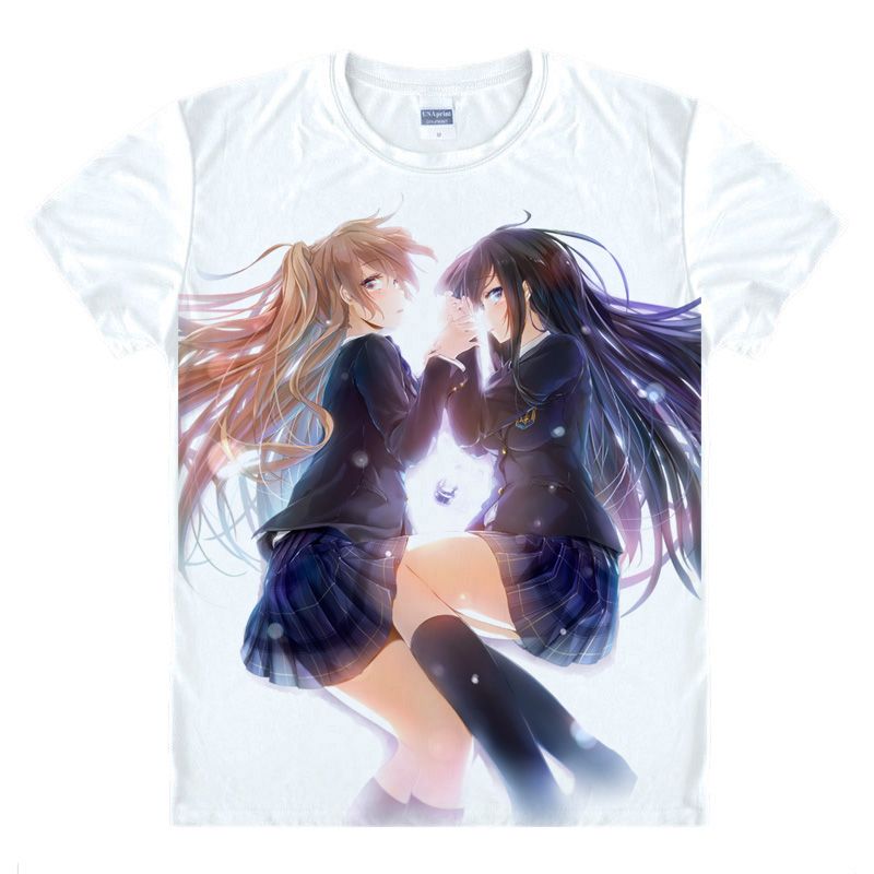 Anime Shirt White Album T Shirts Multi Style Short Sleeve Heroine Howaito Arubamu Yuki Morikawa Cosplay Motivs Hentai Shirts T Shirt Designing Personalised T Shirt From Feisnow 14 21 Dhgate Com