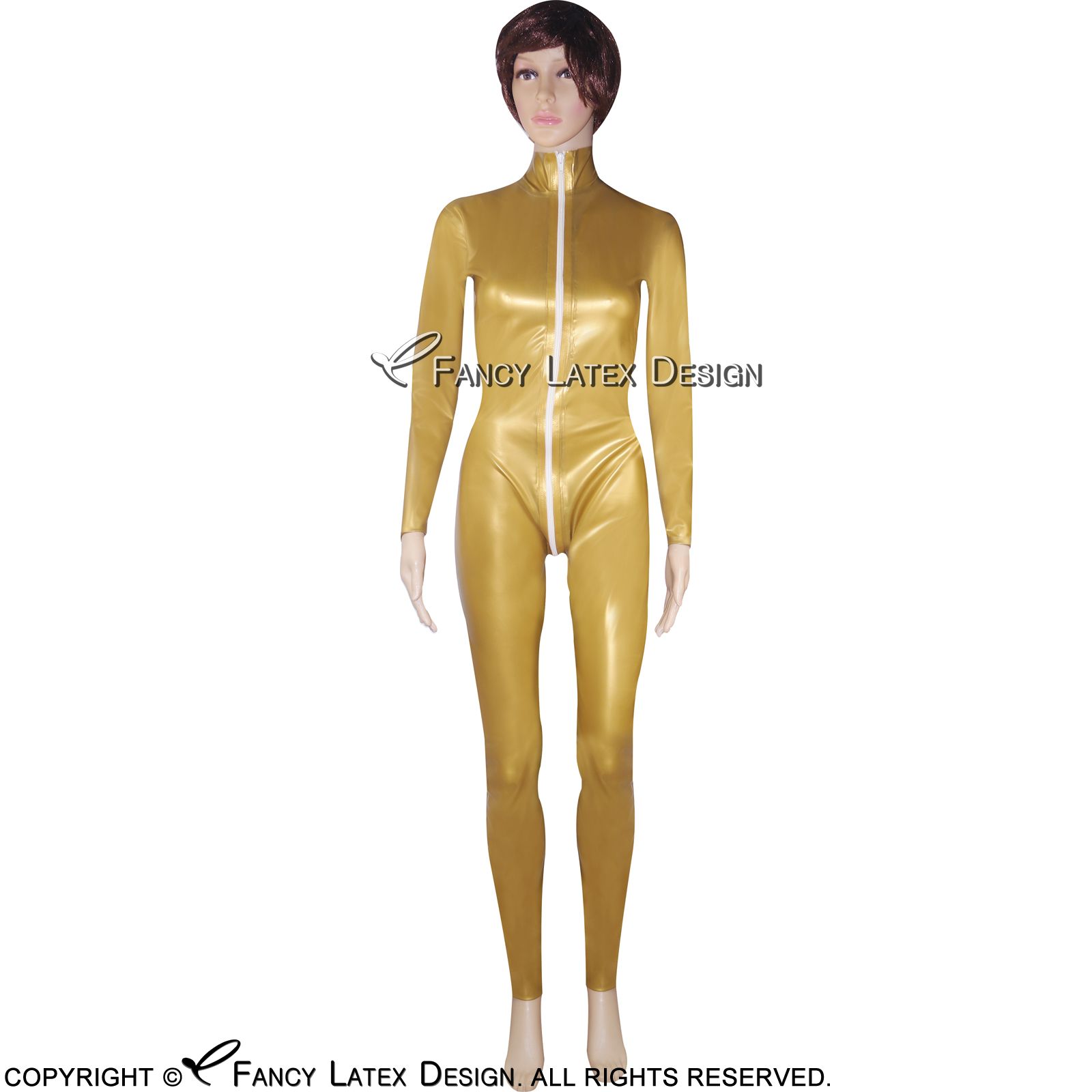 metallic gold bodysuit