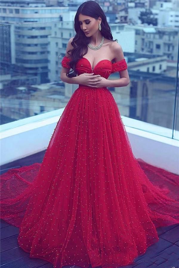 red wedding dresses 2018