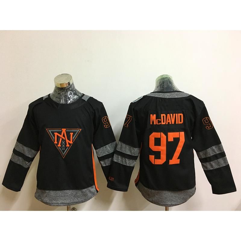 2021 Oilers 97 McDavid 2016 World Cup Team North America Kids Hockey