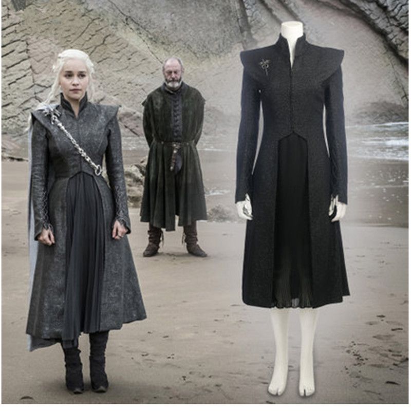Dictadura espectro Absurdo Traje de Daenerys Targaryen Traje de Cosplay de Juego de Tronos de la  Temporada 7 HBO