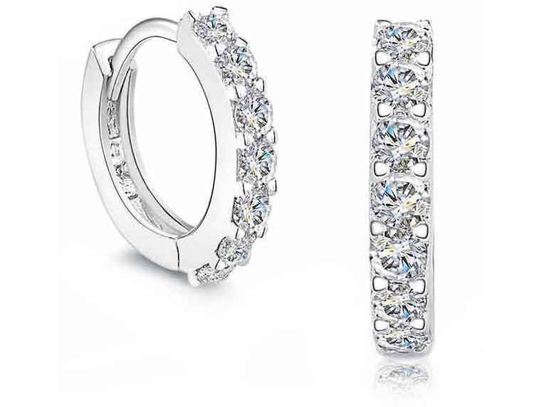 sterling silver fashion earrings