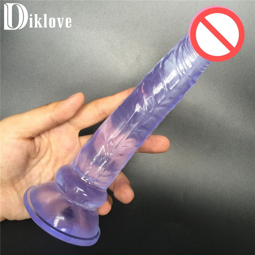 19.5 Cm Preto Ventosa Estável Longo Dildo Bolso Pênis Pau Mulher Sexo Brinquedo Sexo Produto De $17,15 DHgate imagem foto