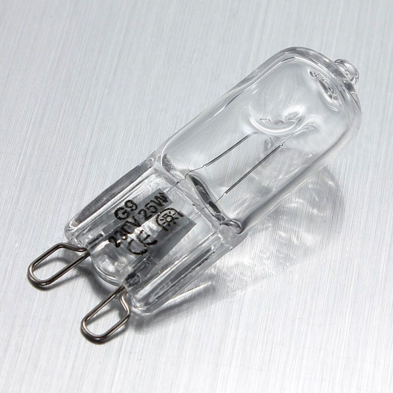 G9 25W Warm White Halogen Light Bulb 3000-3500K Globe 240V Capsule Clear Bulbs
