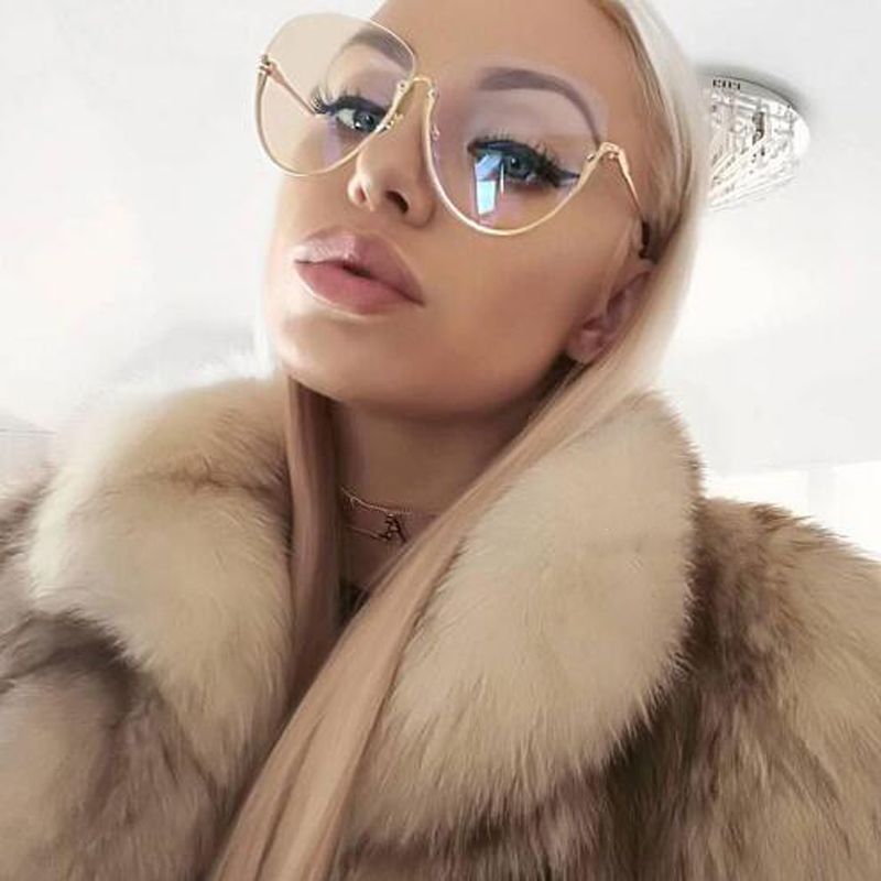 lentes transparentes mujer