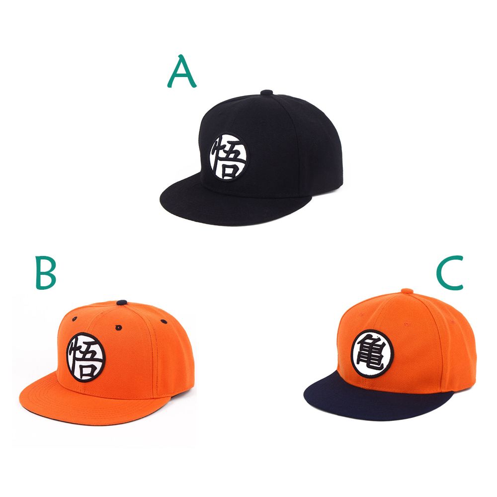 Dragon Ball Z Son Gorra Goku Roshi Snapback Gorra de béisbol Anime Gorra Hip Hop Ajustable Dragon Ball Z Son Gorra Goku Roshi Snapback Gorra de béisbol Anime Gorra Hip Hop Ajustable