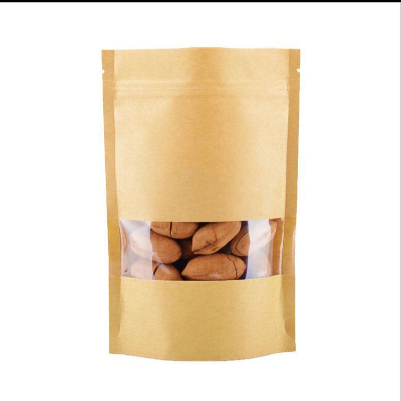 paper cookie bolsas with window