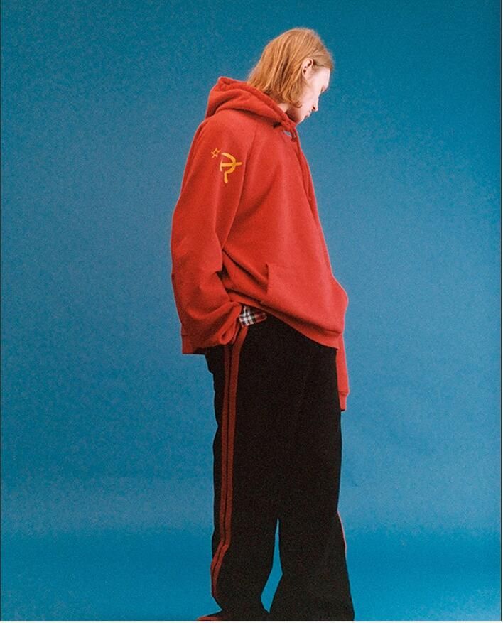 vetements communist moletom com capuz