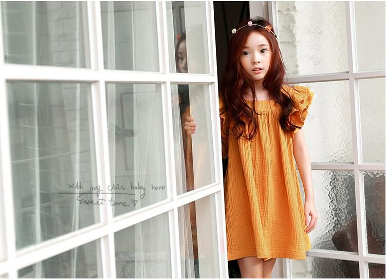 orange girls clothes