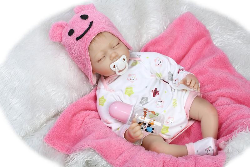 silicone newborn baby dolls cheap