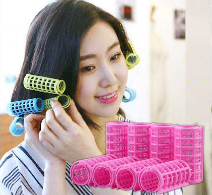 Hot Plastic Hair Rollers Hair Curlers Diy Hair Salon Curlers