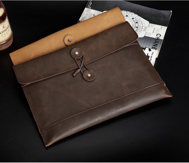 leather clutch bag men