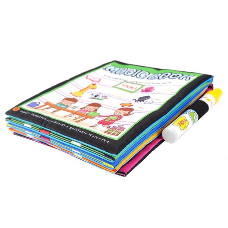 Kids Magischer Wasser Zeichnungs Malbuch Gekritzel Magic Pen Animals Painting