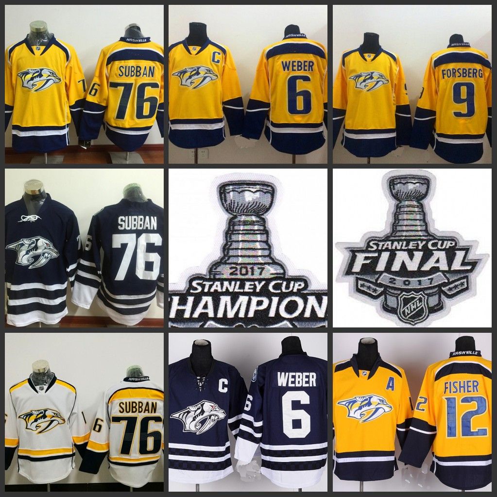 shea weber predators jersey