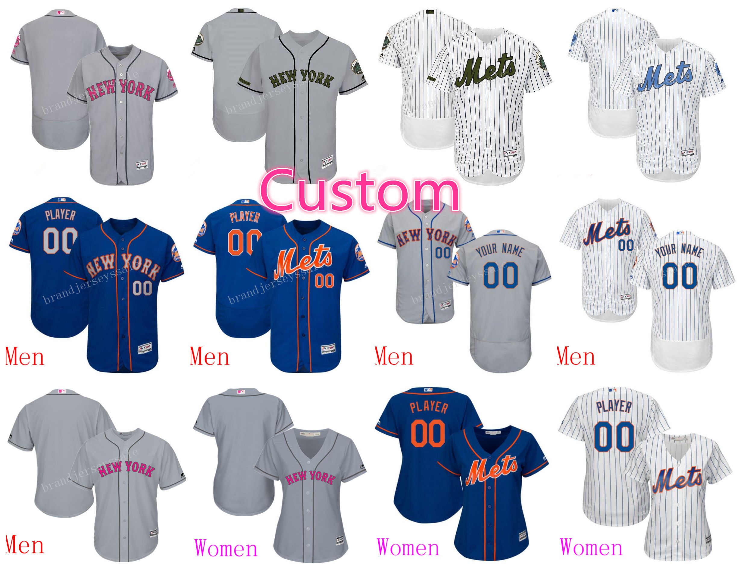 custom mets jersey