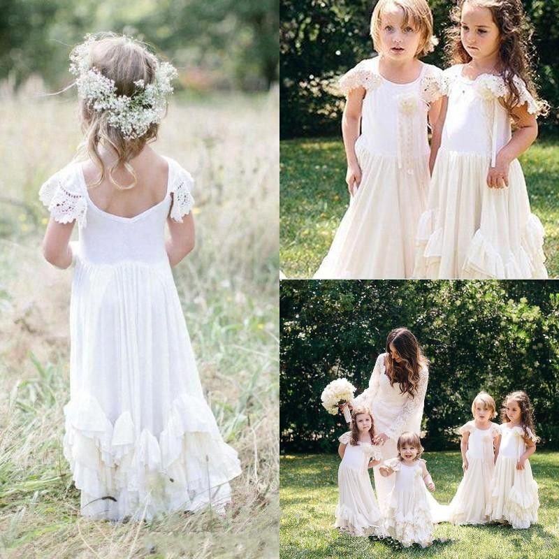boho little girl dresses