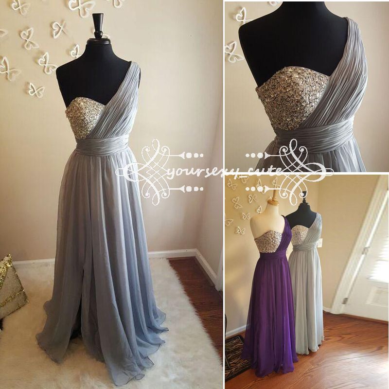 plus size gray bridesmaid dresses