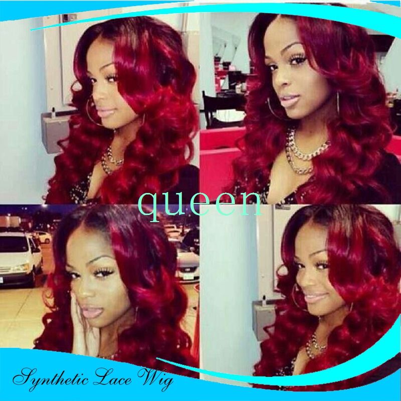Synthetic Lace Front Wig Body Wave Natural Wavy Cheap Synthetic