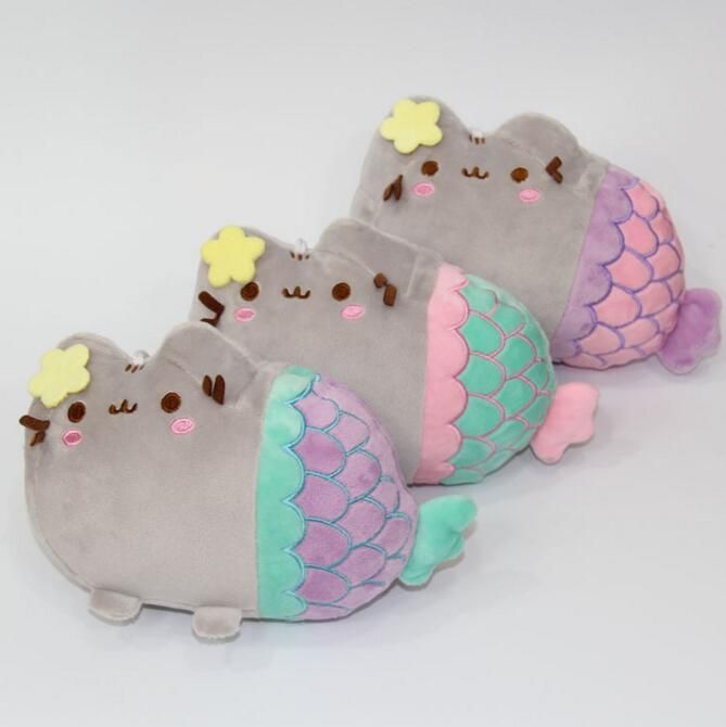 pusheen mermaid plush