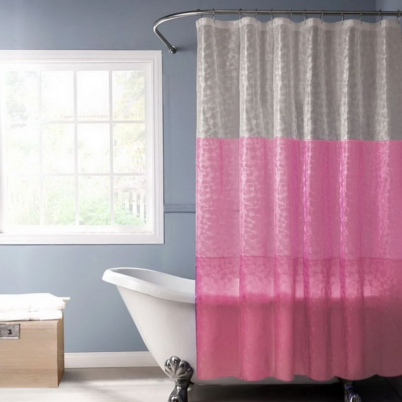 2019 Plastic Peva 3d Translucence Waterproof Shower Curtains 3d