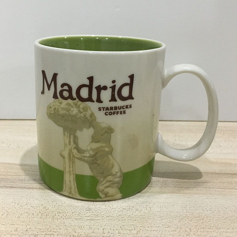 satin al 16 oz kapasitesi seramik starbucks il mug en klasik kahve mug kupasi madrid sehir tl146 21 dhgate comda