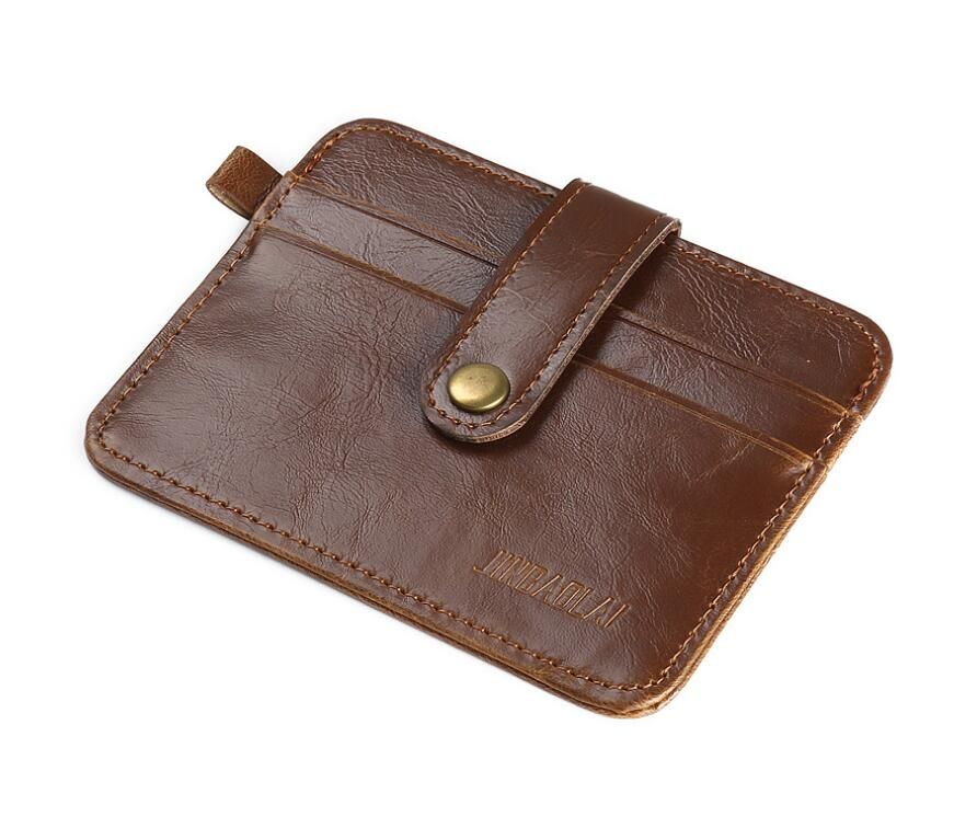 Venta al por mayor Mini billeteras Pequeño bolso Cartera cuero Monederos Monederos Mujer Crazy Horse