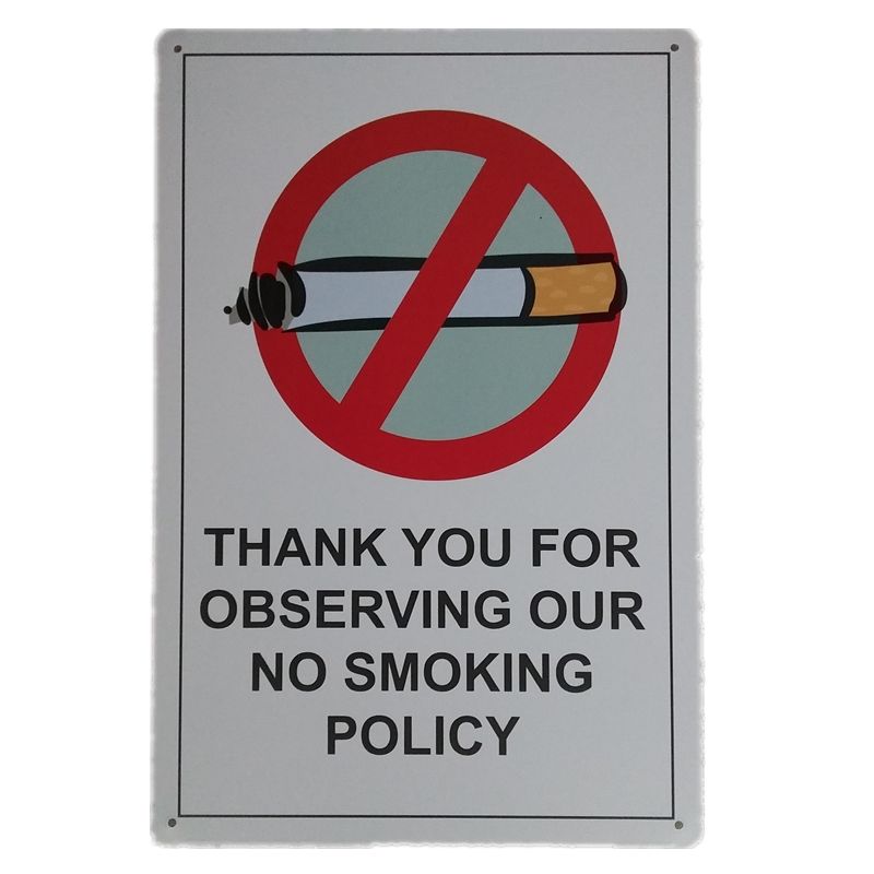 Metal Tin Sign no smoking Decor Bar Pub Home Vintage Retro Poster Cafe ART Metal Tin Sign no smoking Decor Bar Pub Home Vintage Retro Poster Cafe ART