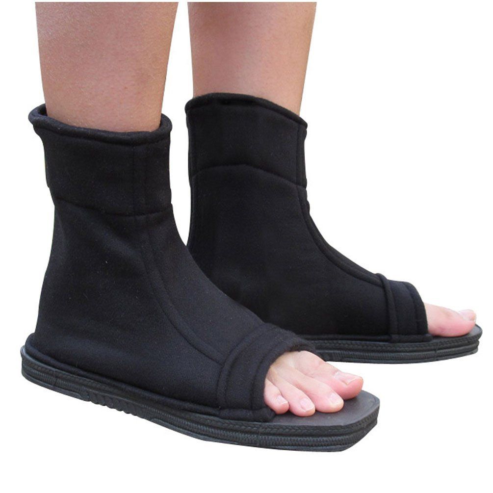 Compra Kukucos Anime Naruto Azul Negro Anime Ninja Cosplay Zapatos Unisex  Sandalias Botas Trajes De Traje Japonés Barato | Entrega Rápida Y Calidad |  Es.Dhgate