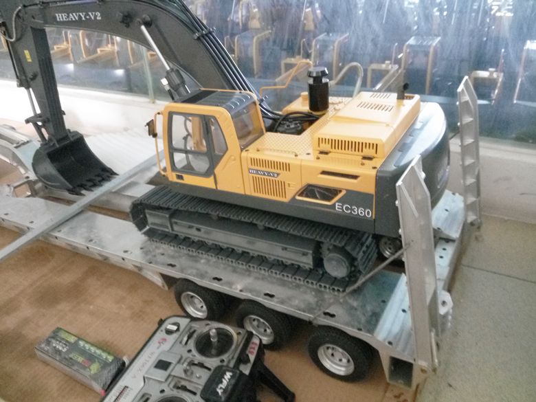 rc hydraulic excavator volvo