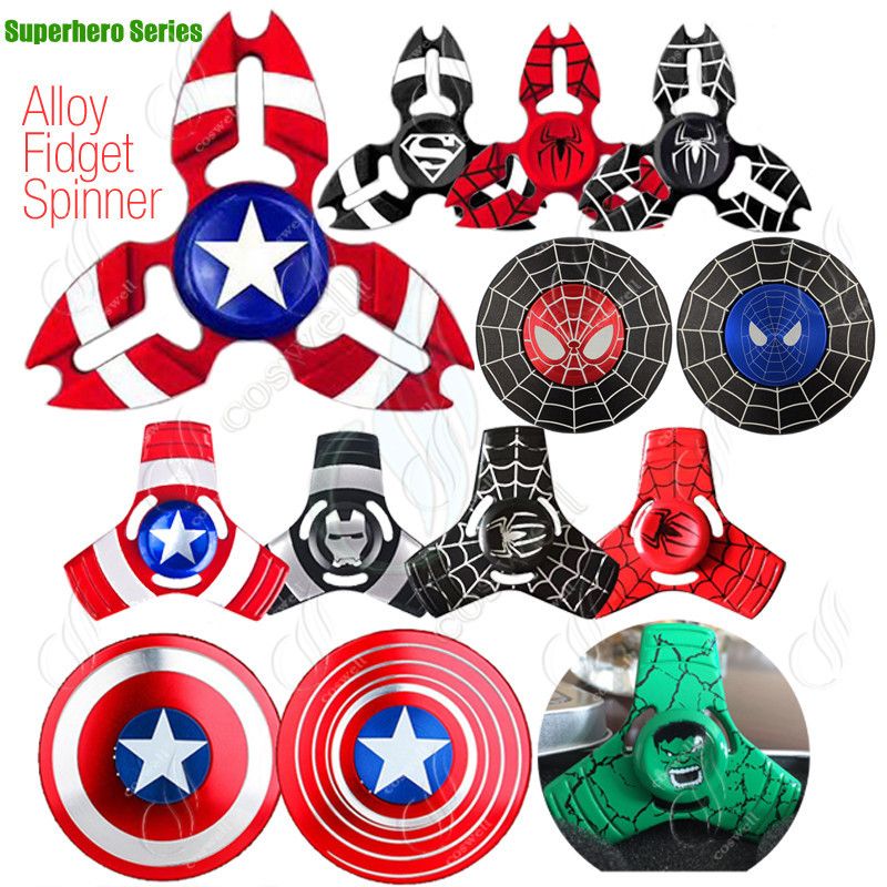 superhero fidget spinner
