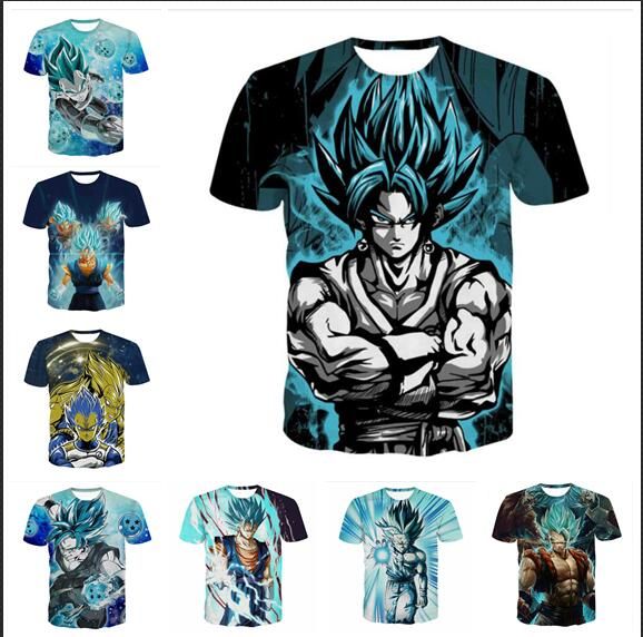 Fashion Clothing Dragon Ball Z Son Goku Casual T Shirt Women Men