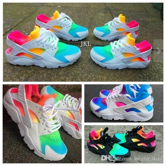 rainbow huaraches womens