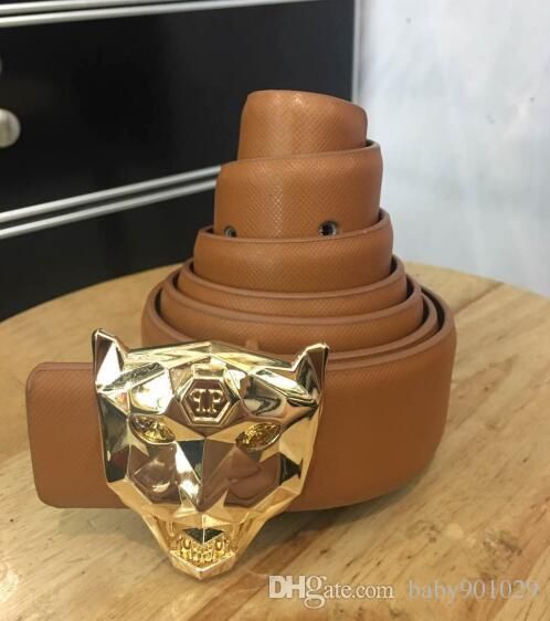 philipp plein belt gold