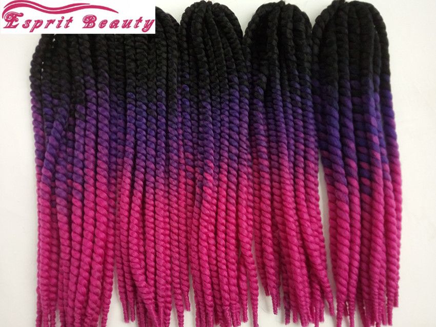 2019 New 20 3packs1b Purple Pink Ombre Havana Mambo Twist Jumbo