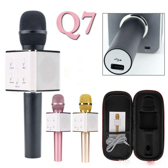 Tuxun Q7 Wireless Microphone Bluetooth Speaker With 2600mAh Large