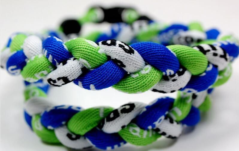 2020 Promotion Baseball Sports Titanium 3 Rope Braided Blue Green White