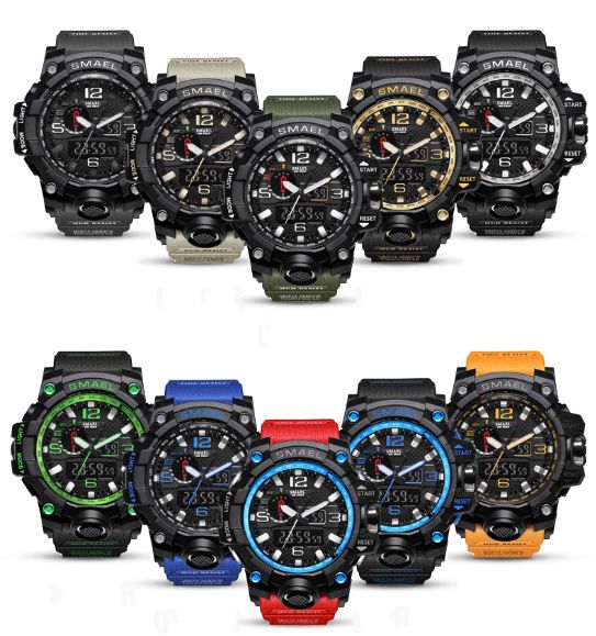 led electronic watch