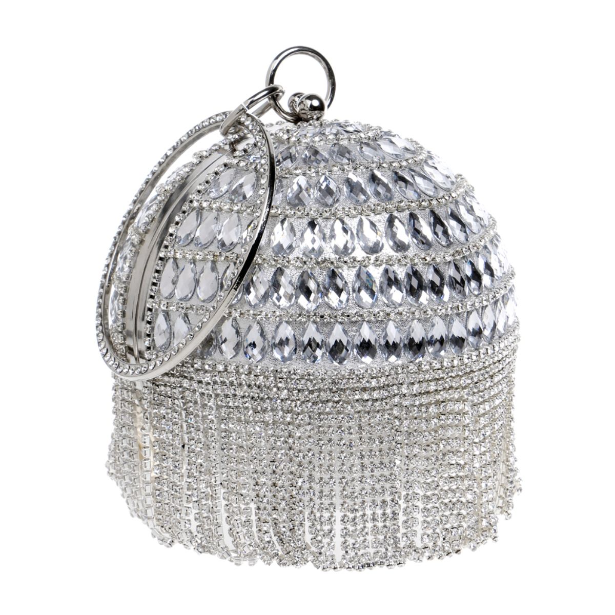 rhinestone pouch bolsa